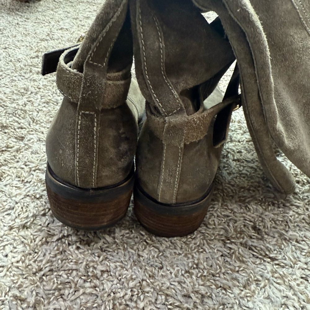 Franco Leather Suede Riding Boots - Picture 4 of 7